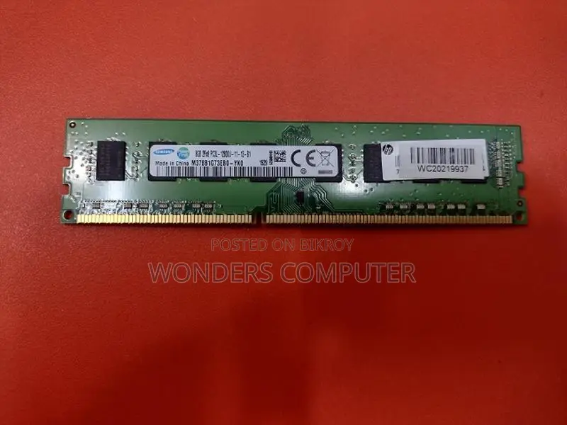 Samsung 8GB DDR3 RAM 1 Year Warranty