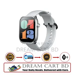 Mibro Smart Watch C4 with 2.01 Inch Hd Display - Silver