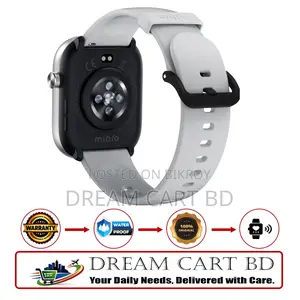 Mibro Smart Watch C4 with 2.01 Inch Hd Display - Silver