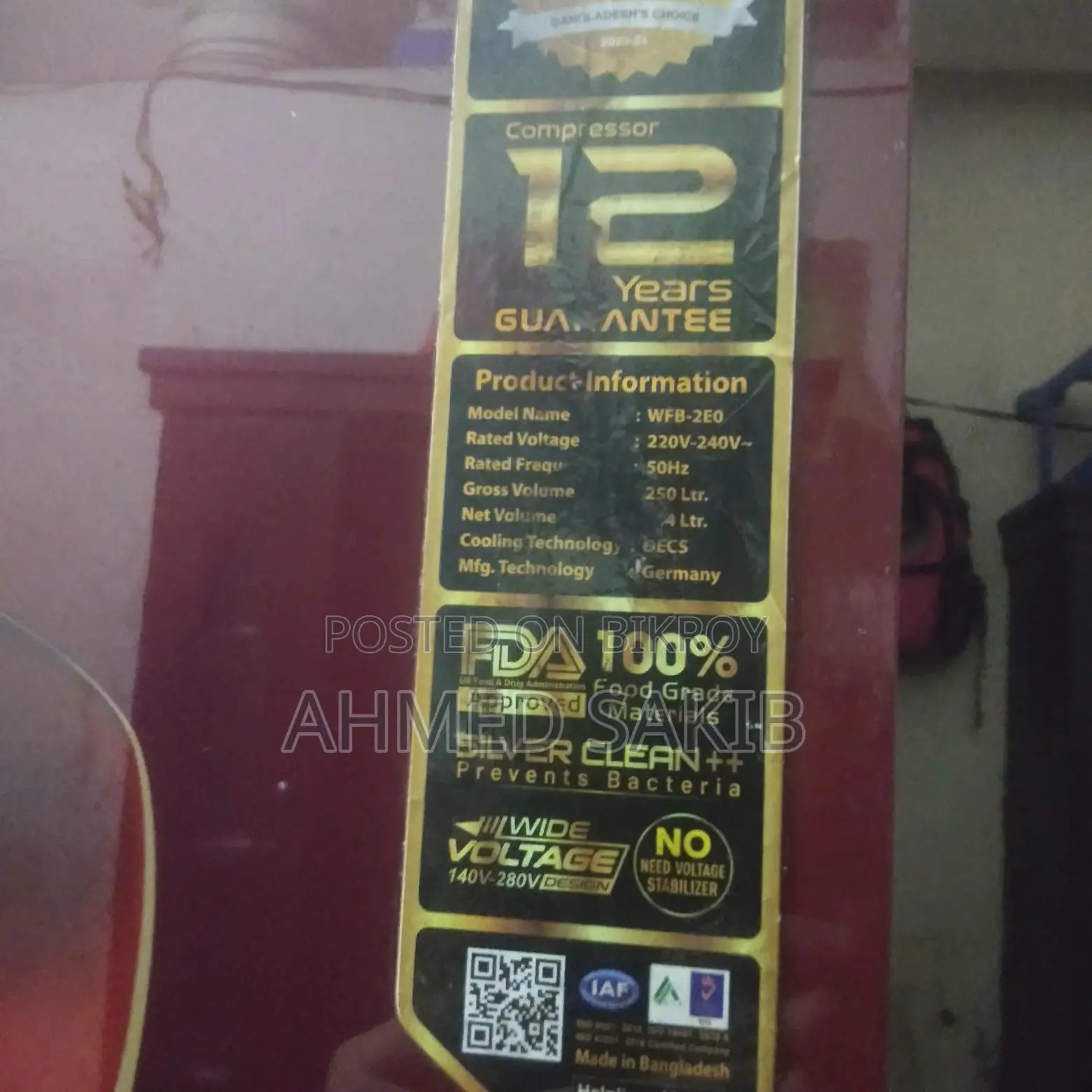 Fridge for Sale