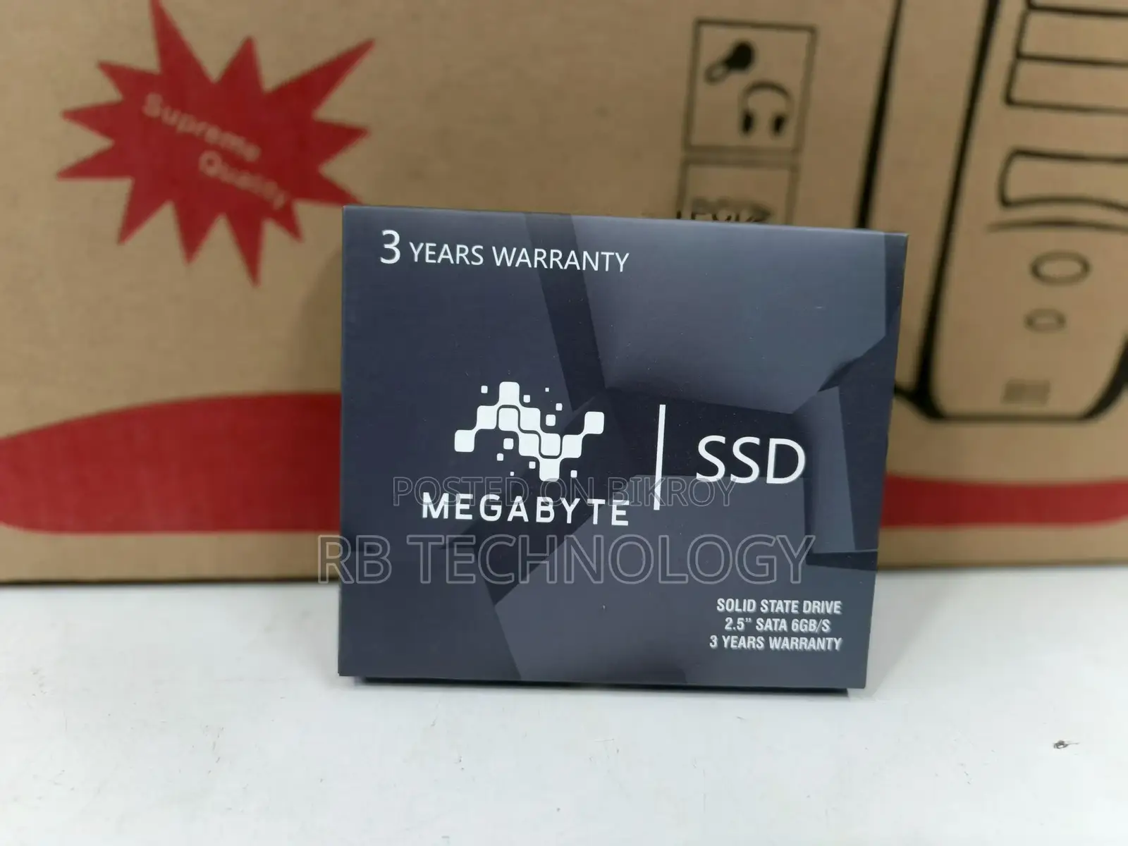 Megabyte 256gb Sata SSD ( 3 Year Warranty)