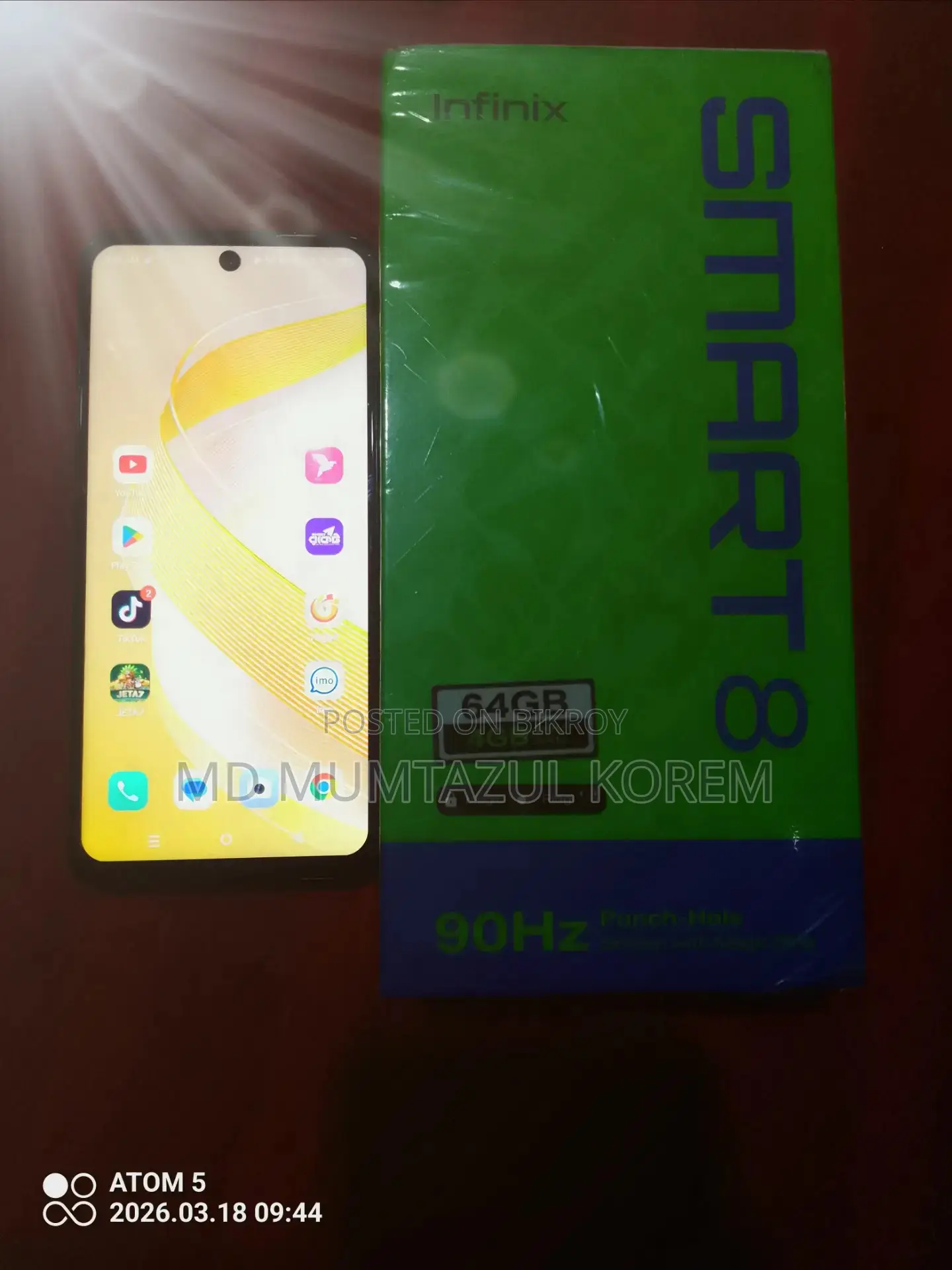 Infinix Smart 8 4/64 (Used)
