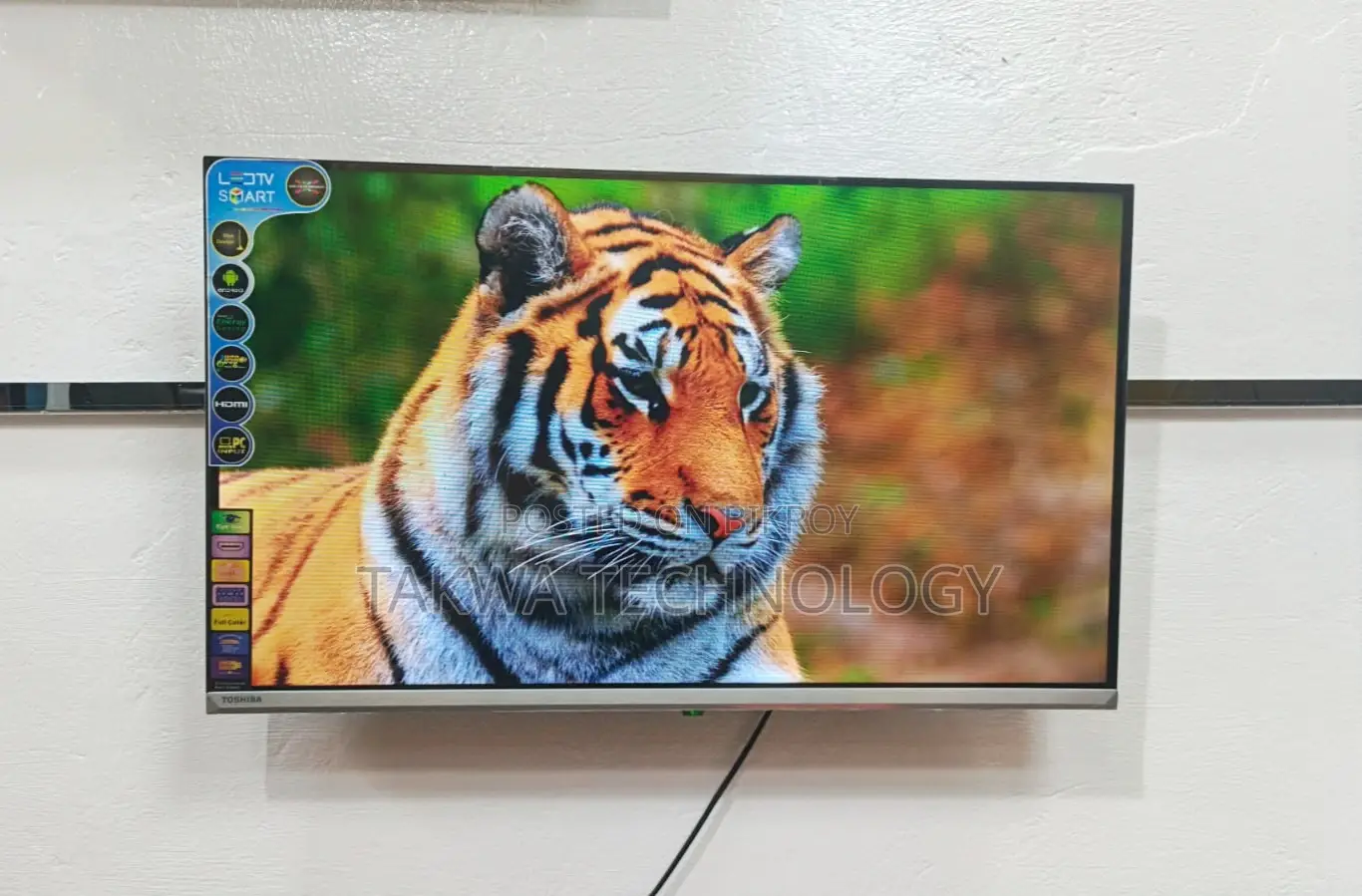 Toshiba-32" Inch Android Frameless Voice Control Dolby Sound Korean TV