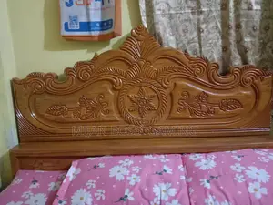 Original Teak Wood Bed 5/7