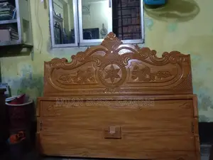 Original Teak Wood Bed 5/7