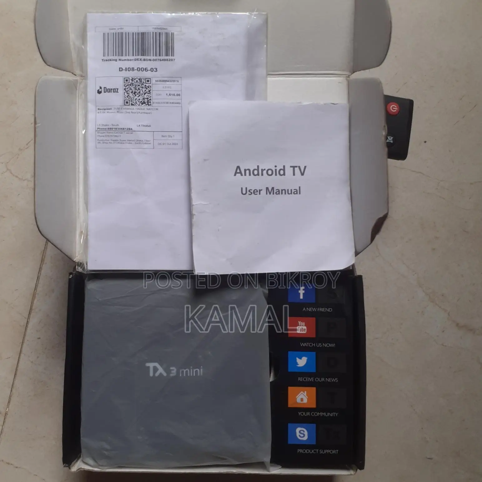 Tx 3 Mini Smart TV Box
