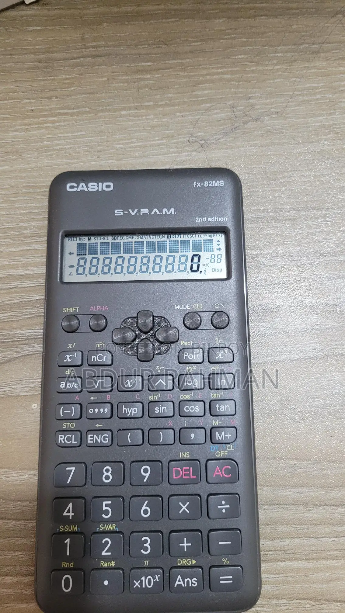 Fx-82ms Calculator