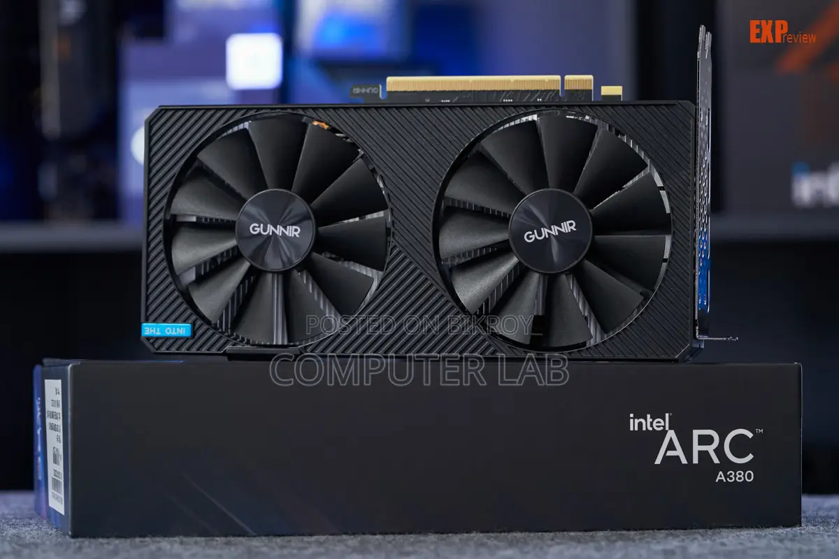 GUNNIR Intel Arc A380 Photon 6GB OC DDR6 Graphics with 1-Year Warranty