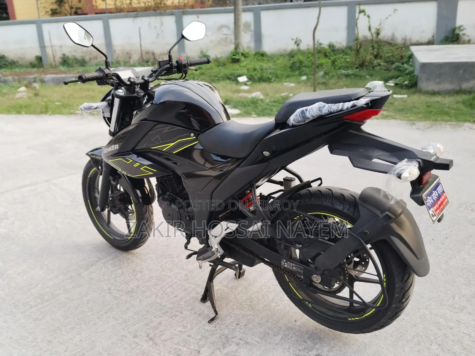 Suzuki Gixxer Fi ABS 2024 Black