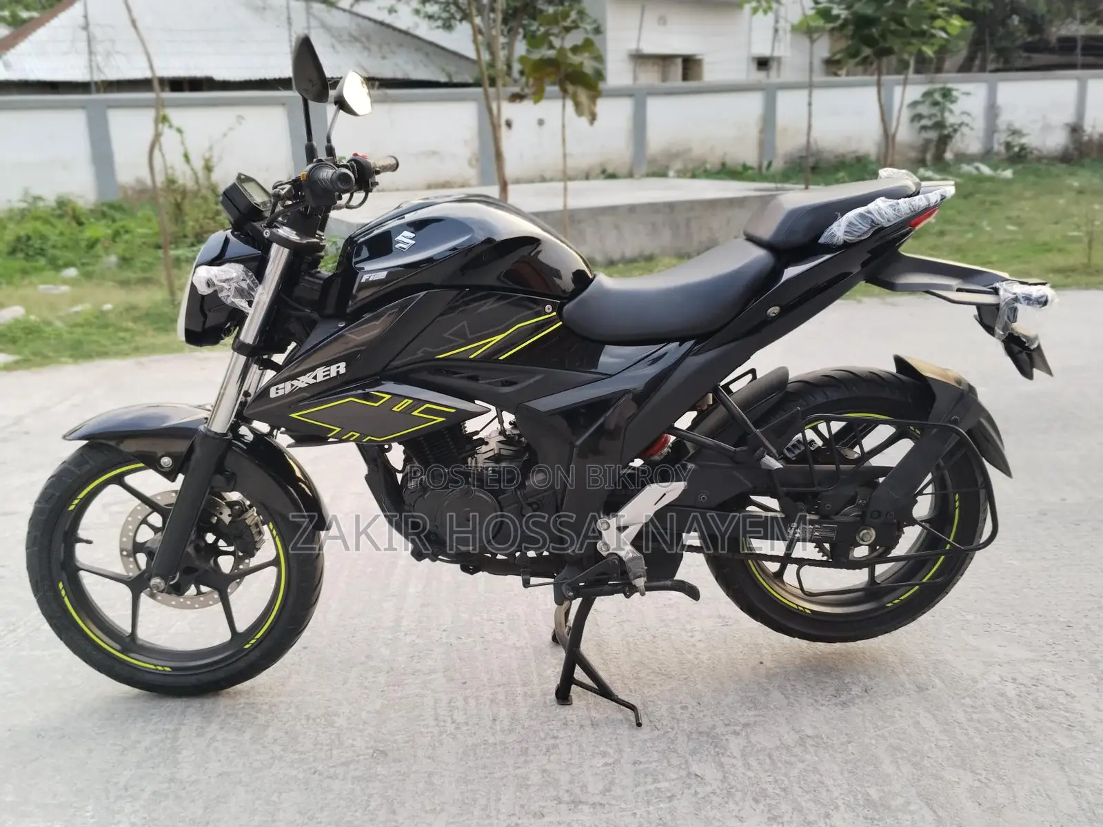 Suzuki Gixxer Fi ABS 2024 Black