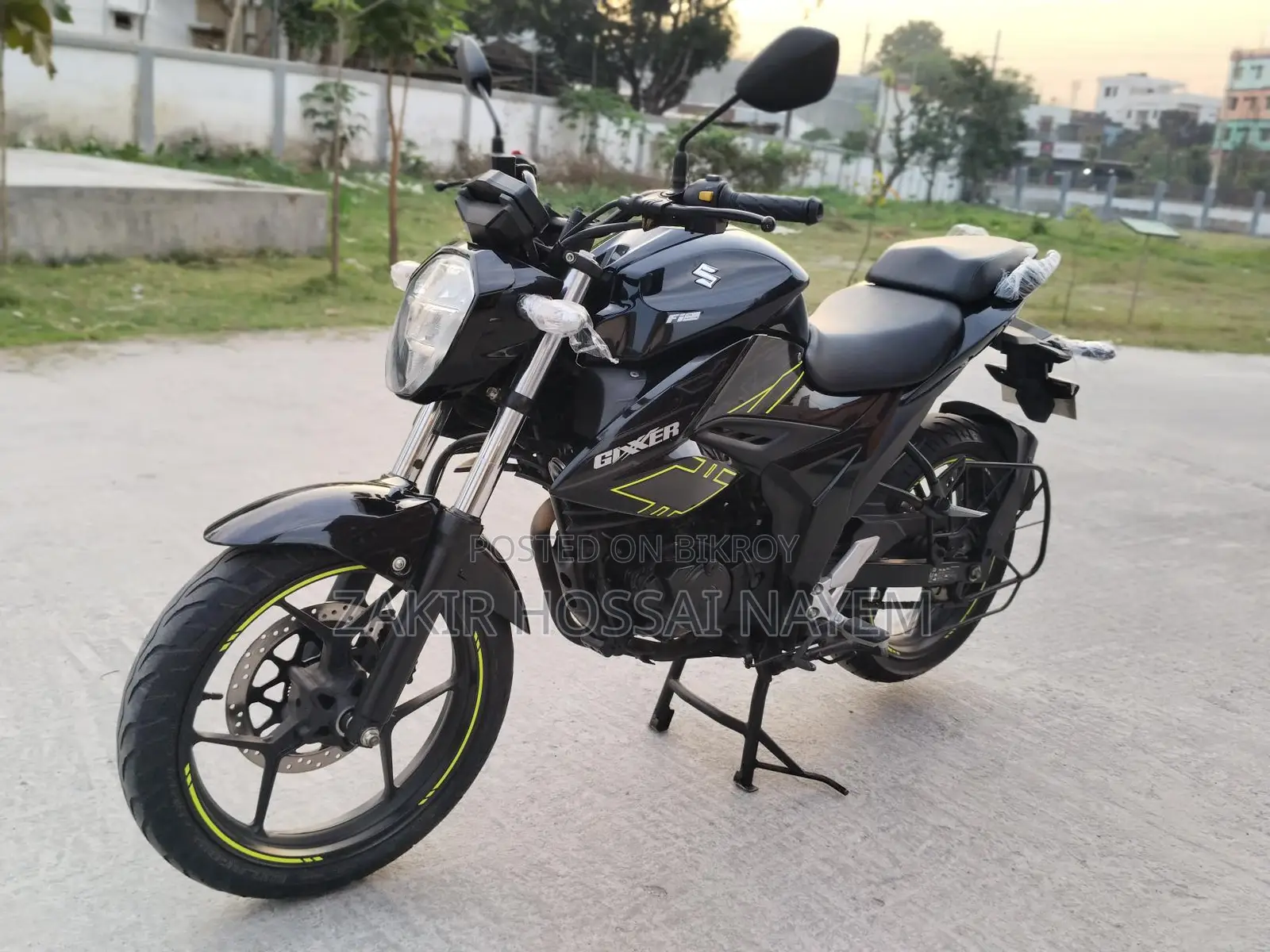 Suzuki Gixxer Fi ABS 2024 Black