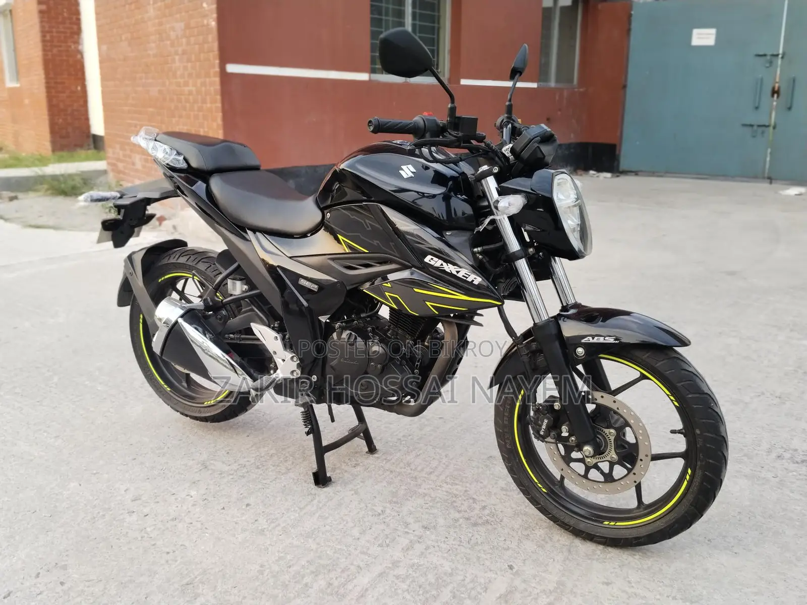 Suzuki Gixxer Fi ABS 2024 Black