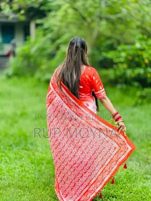 Chanderi Silk Saree with Blouse Piece