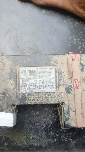 Ghazi Water Pump.