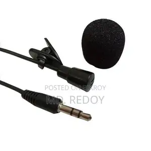 3.5mm Jack Microphone Tie Clip-on Lapel Microphone
