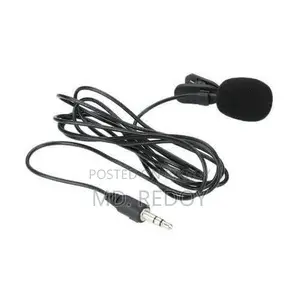 3.5mm Jack Microphone Tie Clip-on Lapel Microphone