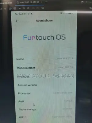 Vivo Y15 . (Used)