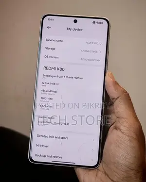 Xiaomi Redmi K80 Ultra 12/256gb (Used)
