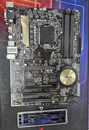 ASUS Z170-K is an ATX motherboard that supports 6th and 7th generation