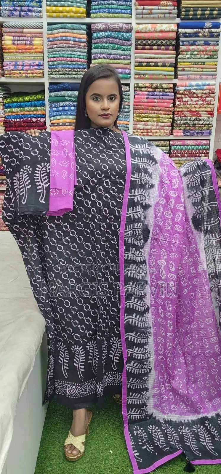 Bexi Cotton Taidai Unstitched 3 Piece