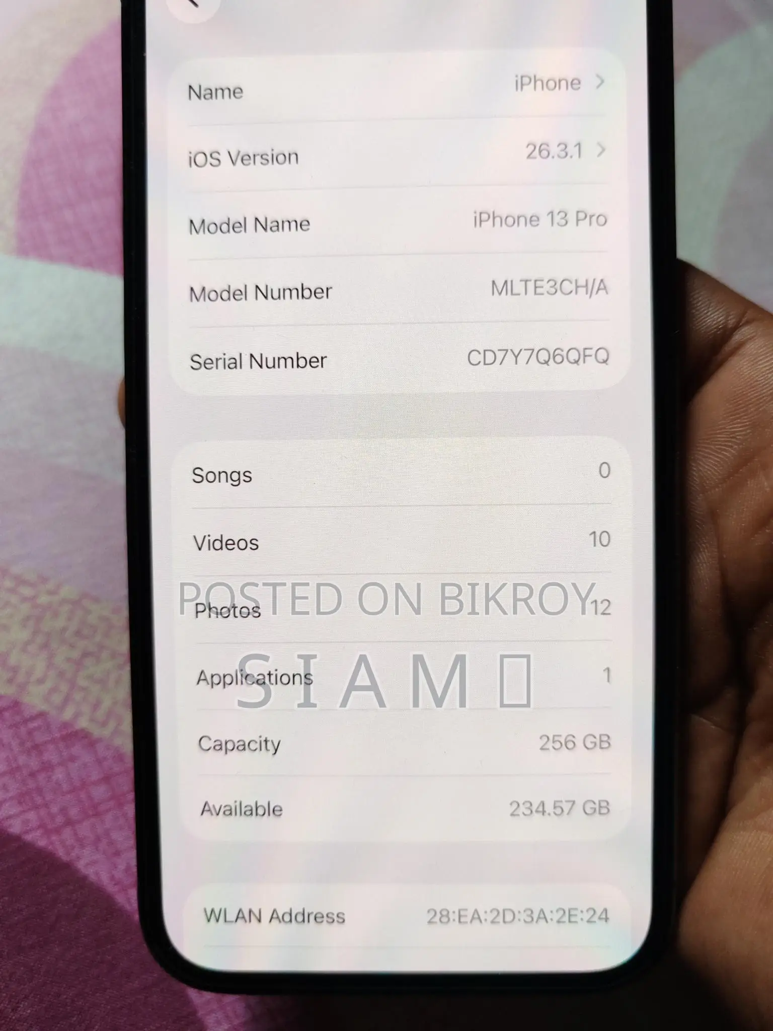 Apple iPhone 13 Pro . (Used)