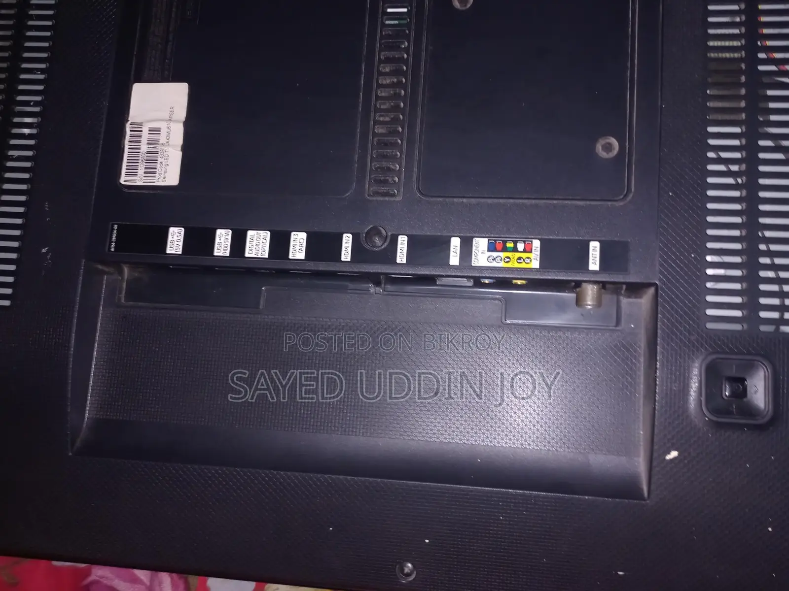 Samsung TV UA43MU6100RSER 4K - Absolutely Fresh Condition