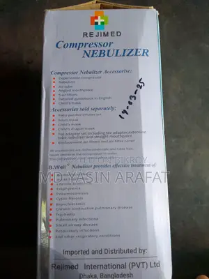 Nebulizer purchased one month ago