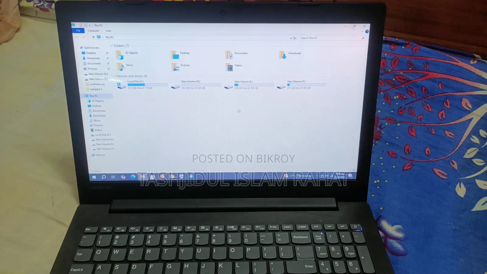 Lenovo Laptop for Sale