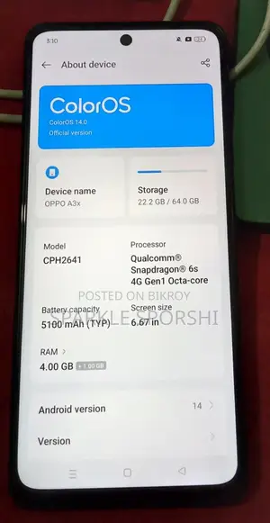 OPPO A3x (Used)