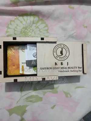 safron goad milk. original kasmiri beauty by jiniath soap.