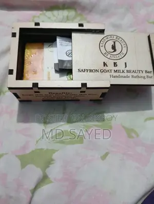 safron goad milk. original kasmiri beauty by jiniath soap.