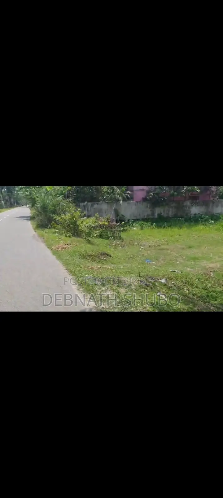 বরগুনা জেলা নতুন বাস স্ট্যান্ড সংলগ্ন হাইওয়ে মুখোমুখি 9.5 করা জমি
