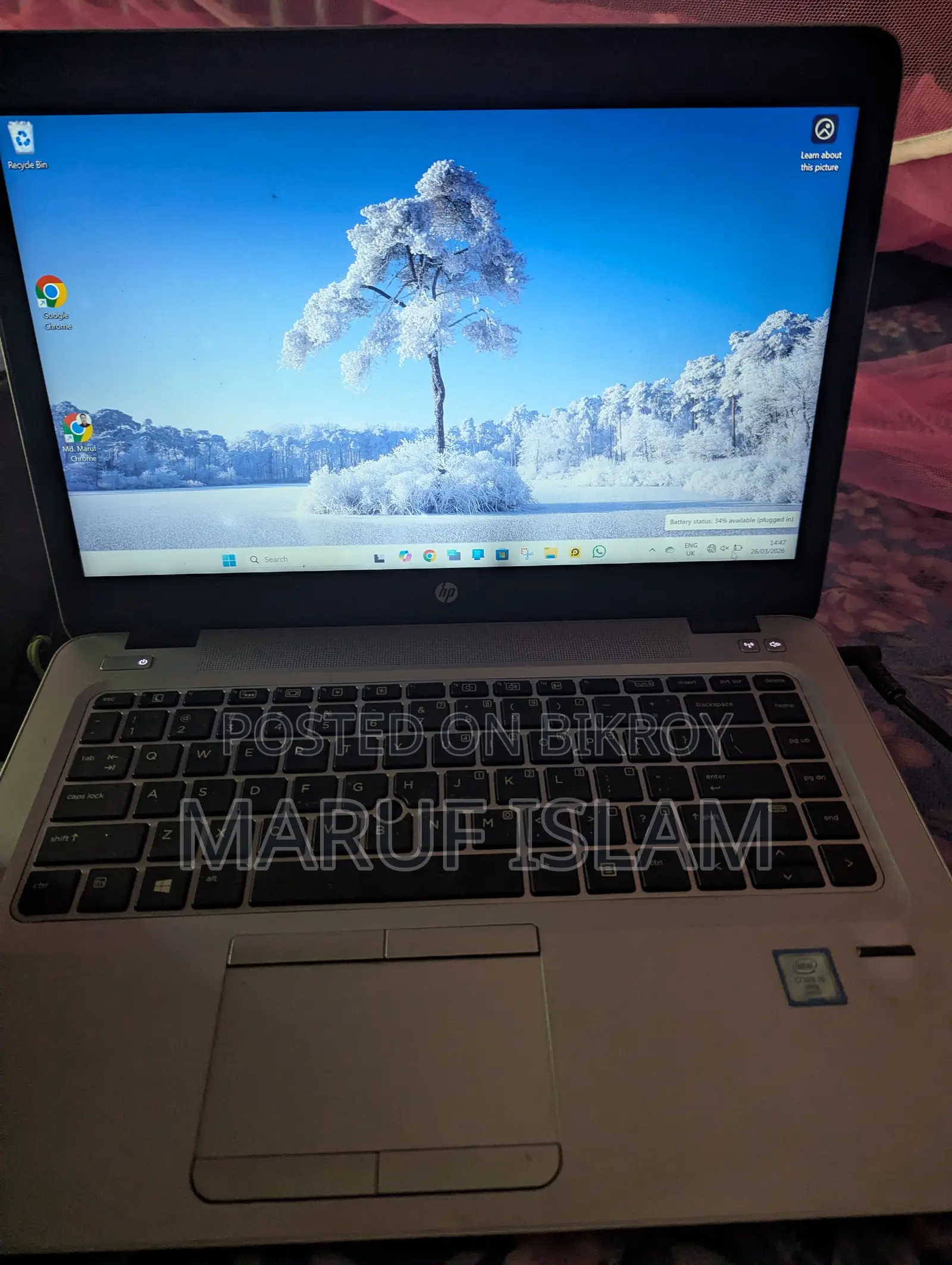 Hp Elitebook 840 G3 ( 8/ 256 Ssd)