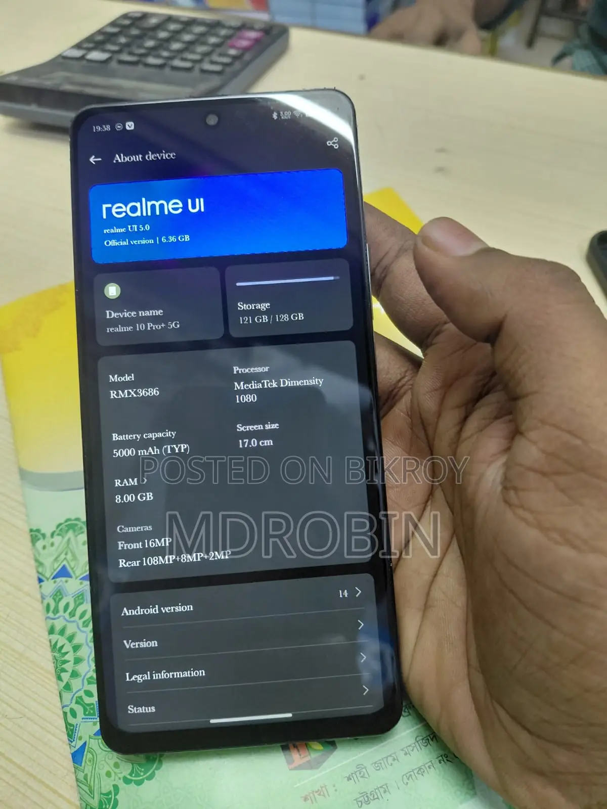 Realme 10 Pro Plus . (Used)