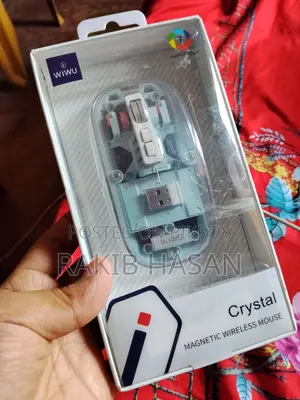 Wiwu WM105 রিচার্জেবল মাউস | টাইপ-সি চার্জিং ব্লুটুথ এবং ২.৪জি