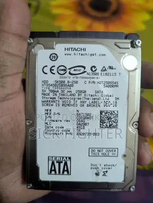 দুটি ল্যাপটপ এর হার্ডিক্স বিক্রয় করা হবে
