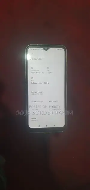 Xiaomi Redmi Note 7 Pro . (Used)