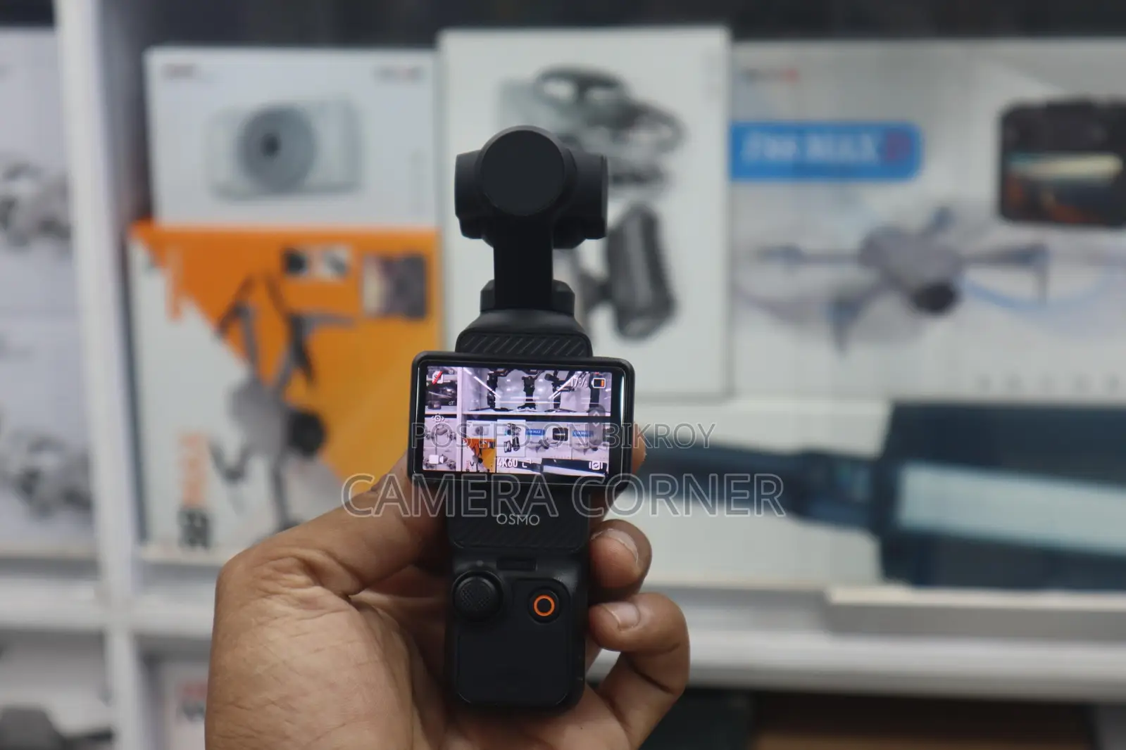 Dji Osmo Pocket 3 Creator Combo Axis Gimbal Stabilizer Action Camera