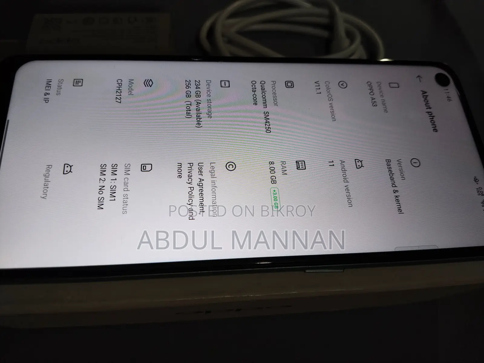 OPPO A53 (Used)