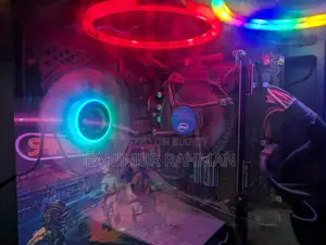 সম্পূর্ণ ডেস্কটপ সেটআপ (PC + MSI Monitor UPS)