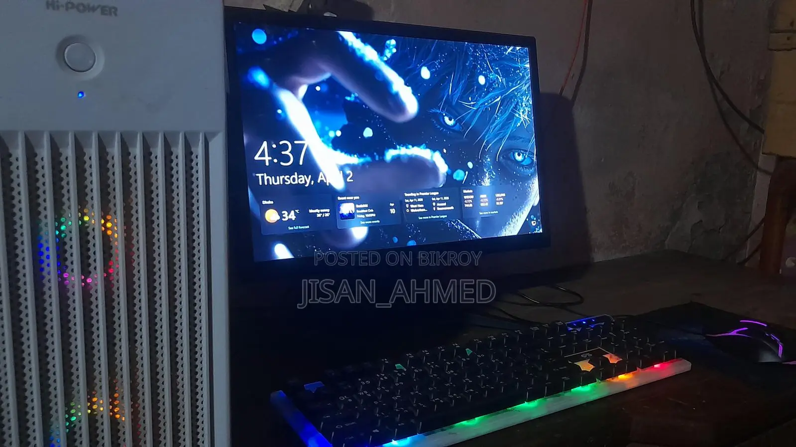 RGB Desktop PC for Sale