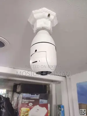 Ptz Wifi 360 Degree Rotating Bulb Camera