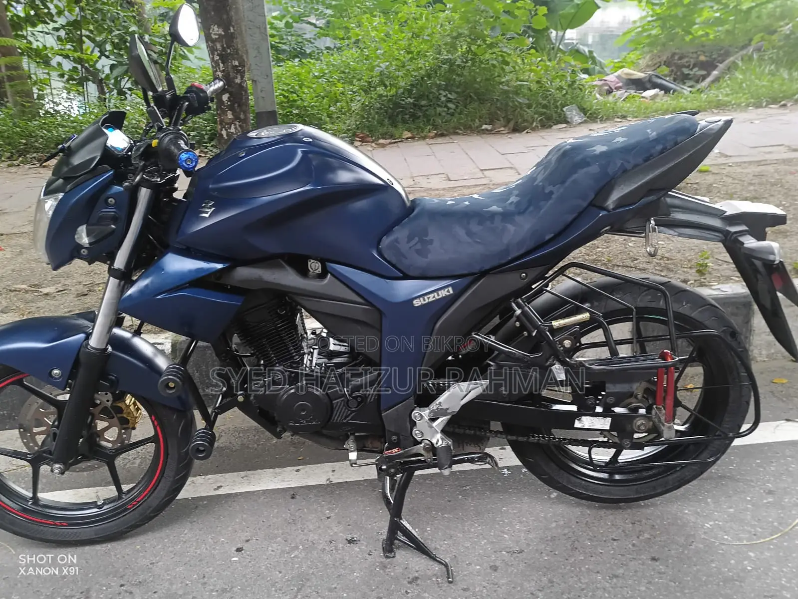 Suzuki Gixxer Monotone 2022 Blue