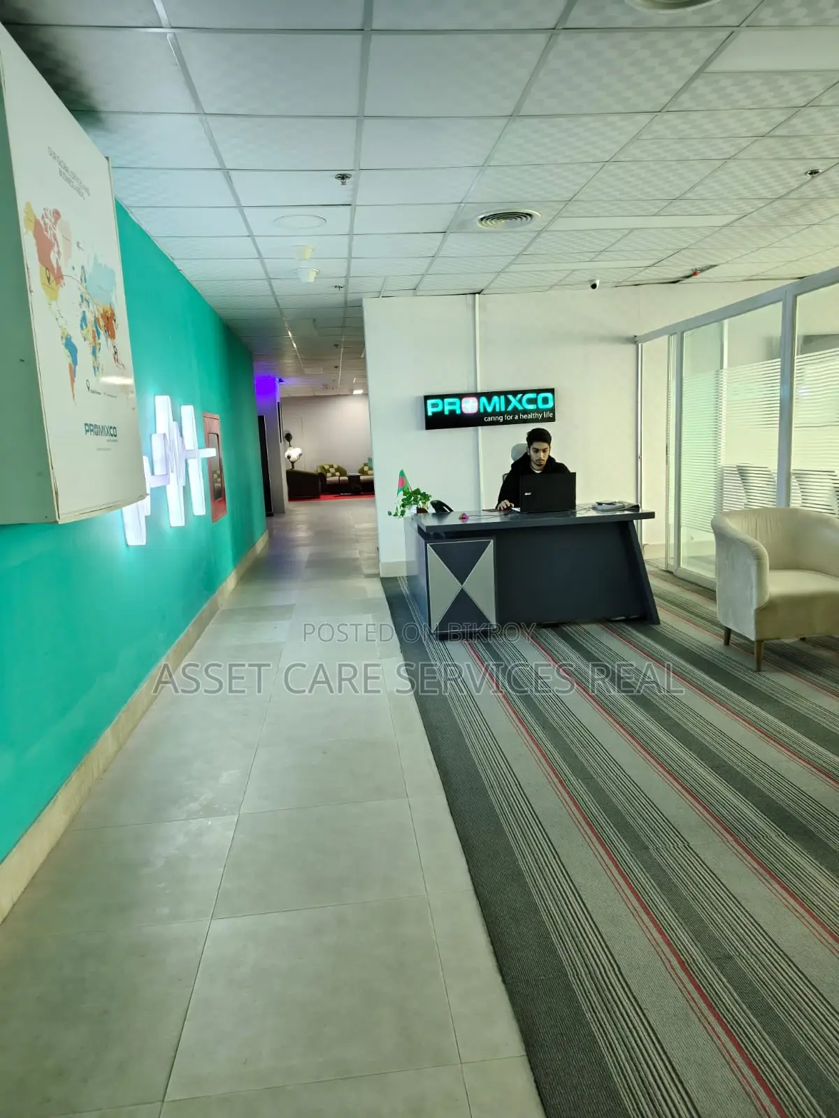 5500 Fully Furnished Commercial Space Rent @ Tejgaon