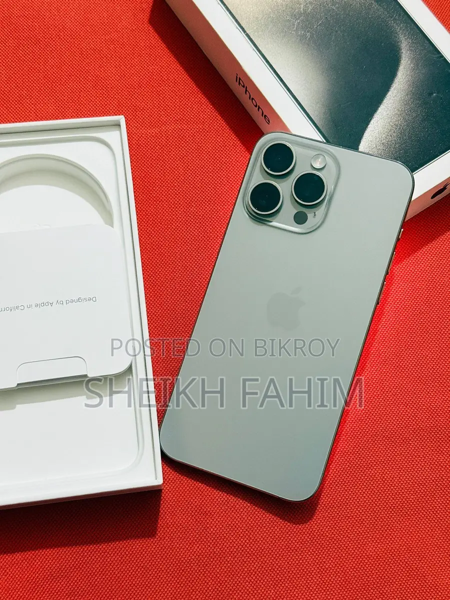 Apple iPhone 15 pro max . (Used)