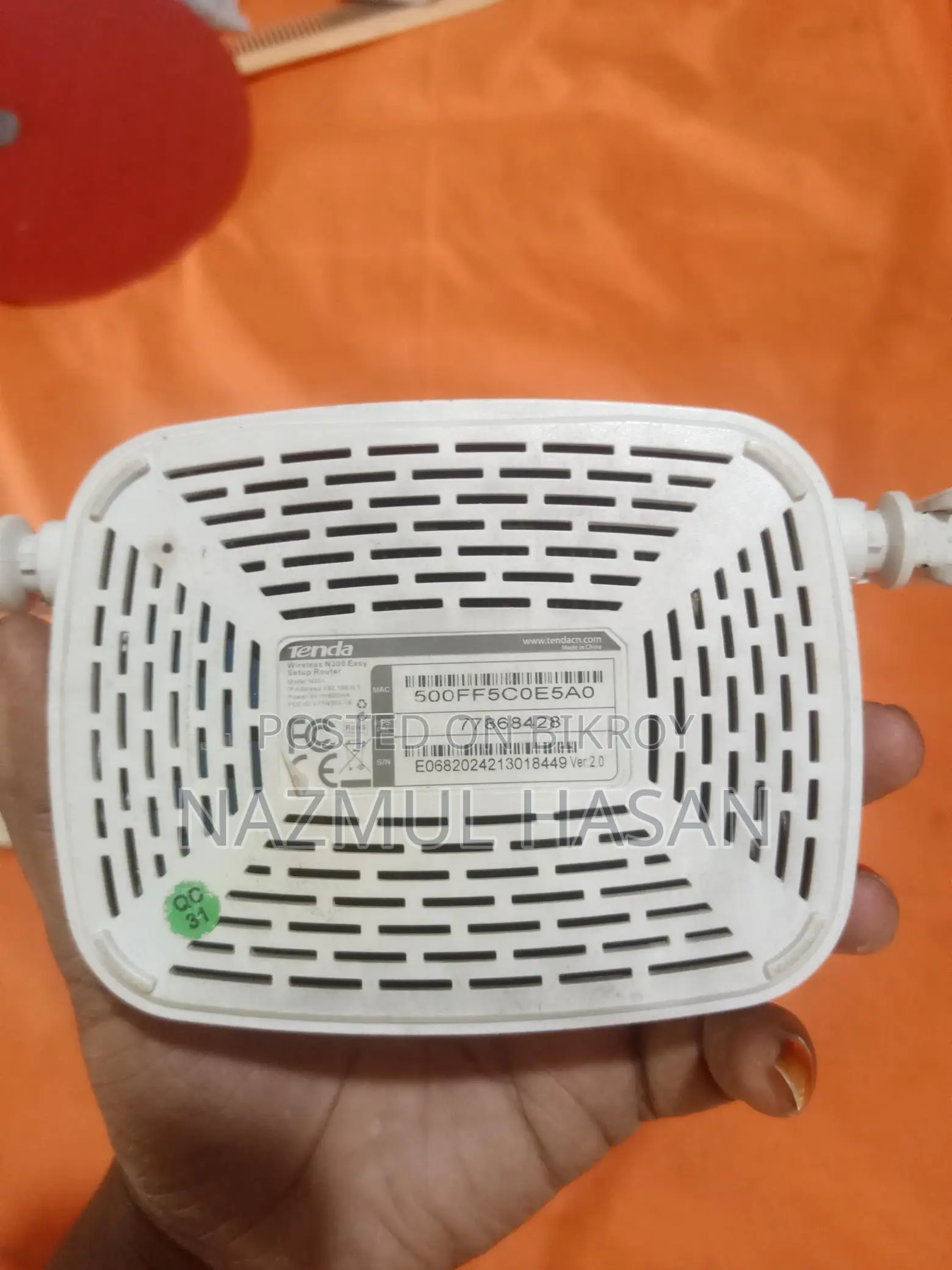 Tenda Router And Onu