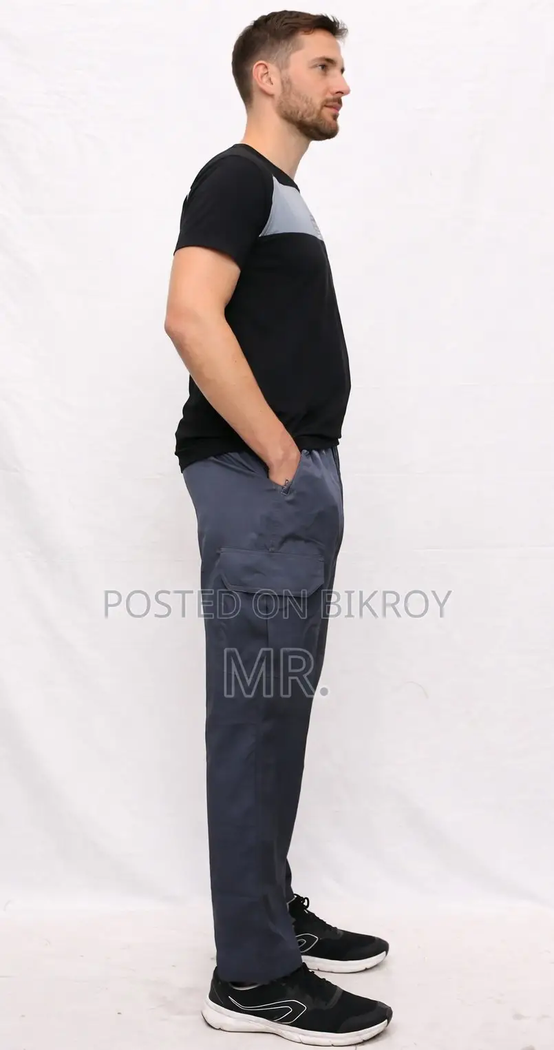 Ice Silk Fabric Trouser