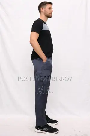 Ice Silk Fabric Trouser