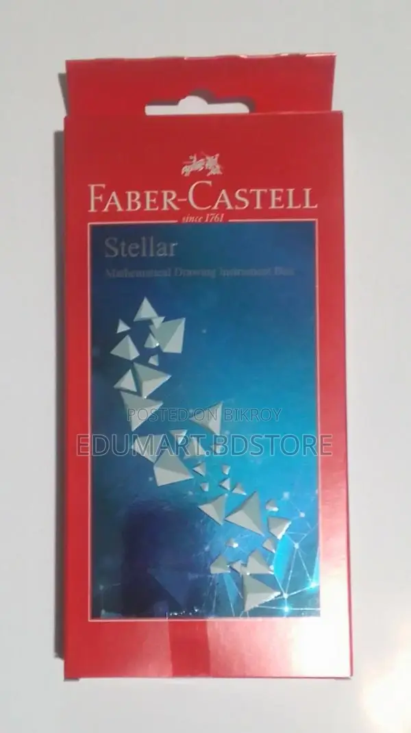 Faber-castell Stellar Geometry Box – প্রিমিয়াম কোয়ালিটির জ্যামিতি বক্স