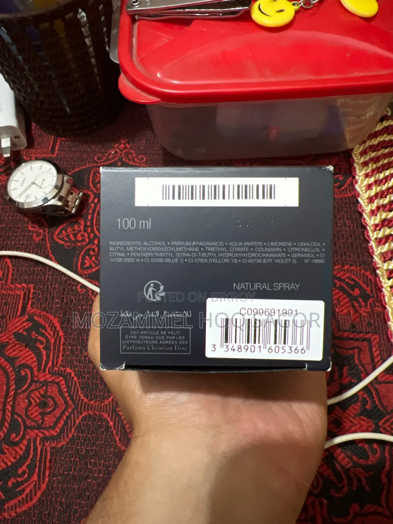 Dior Sauvage Edt Perfume Original